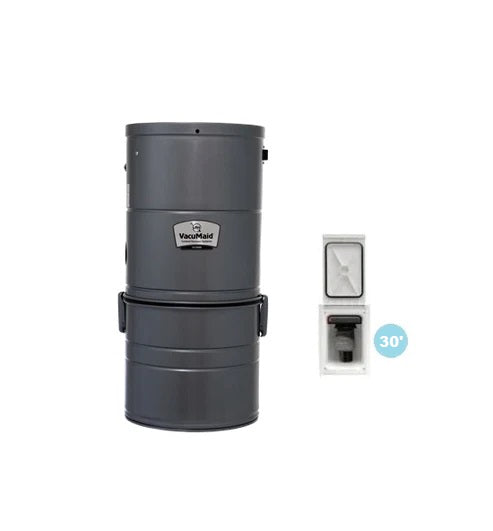 VacuMaid SR14S avec ensemble boyau rétractable 30 pieds