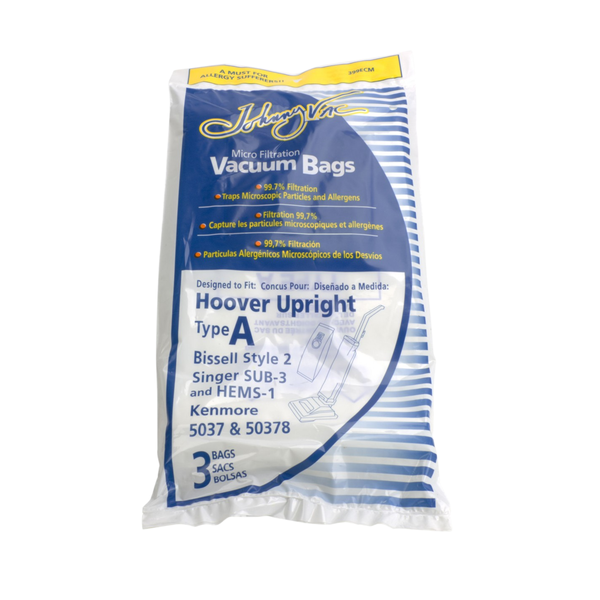 Microfilter Bag for Hoover Type A