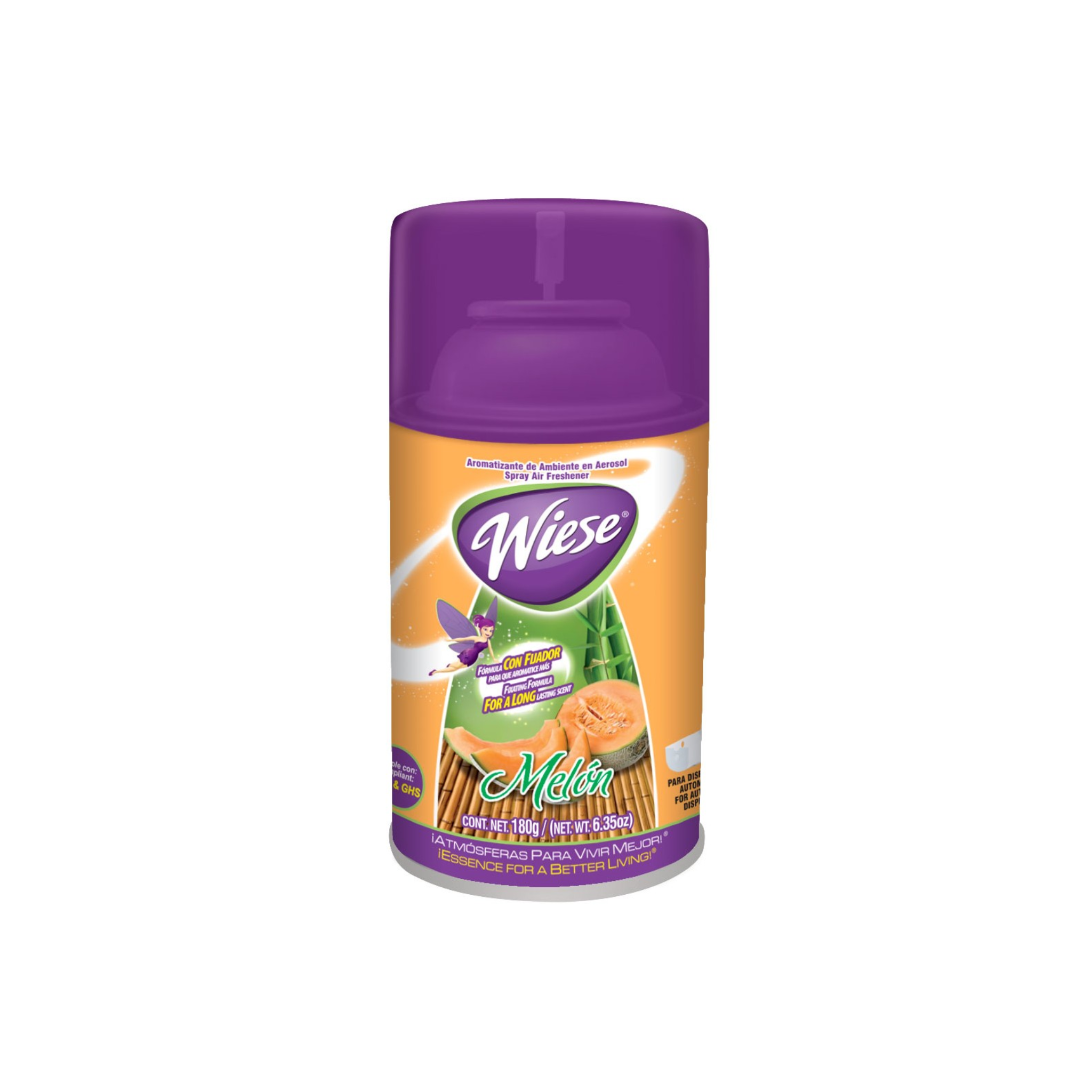 Déodorisant en aérosol intermittent - parfum melon - 180 ml (6,2 oz) - Wiese NAEDC21