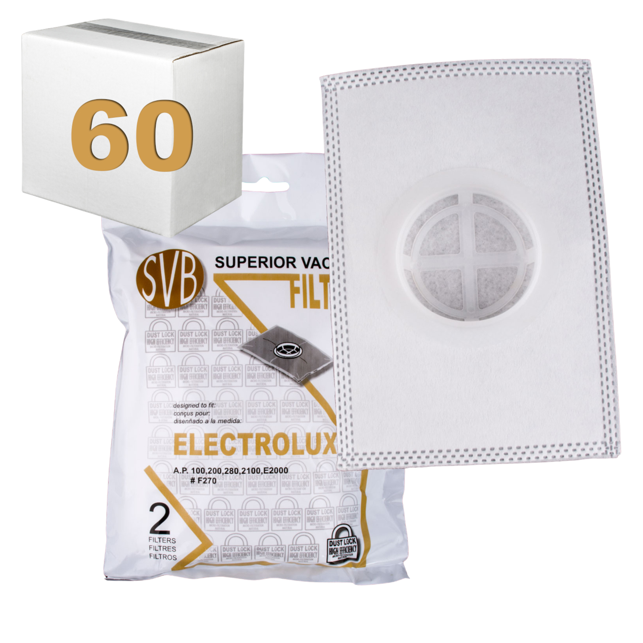 F270CS-60 Electrolux SVB Exhaust Filter