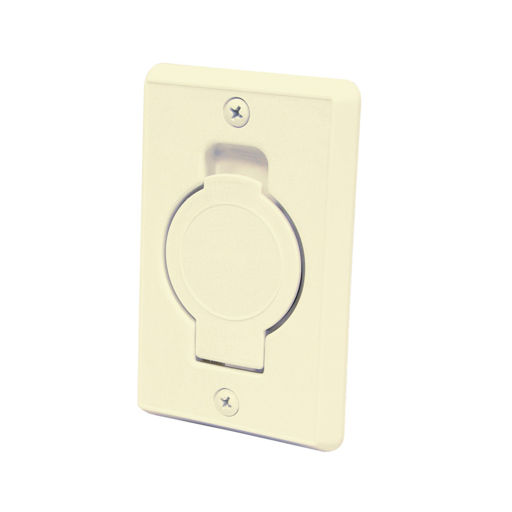Central Valve Toilet Seat Door Almond Plastiflex
