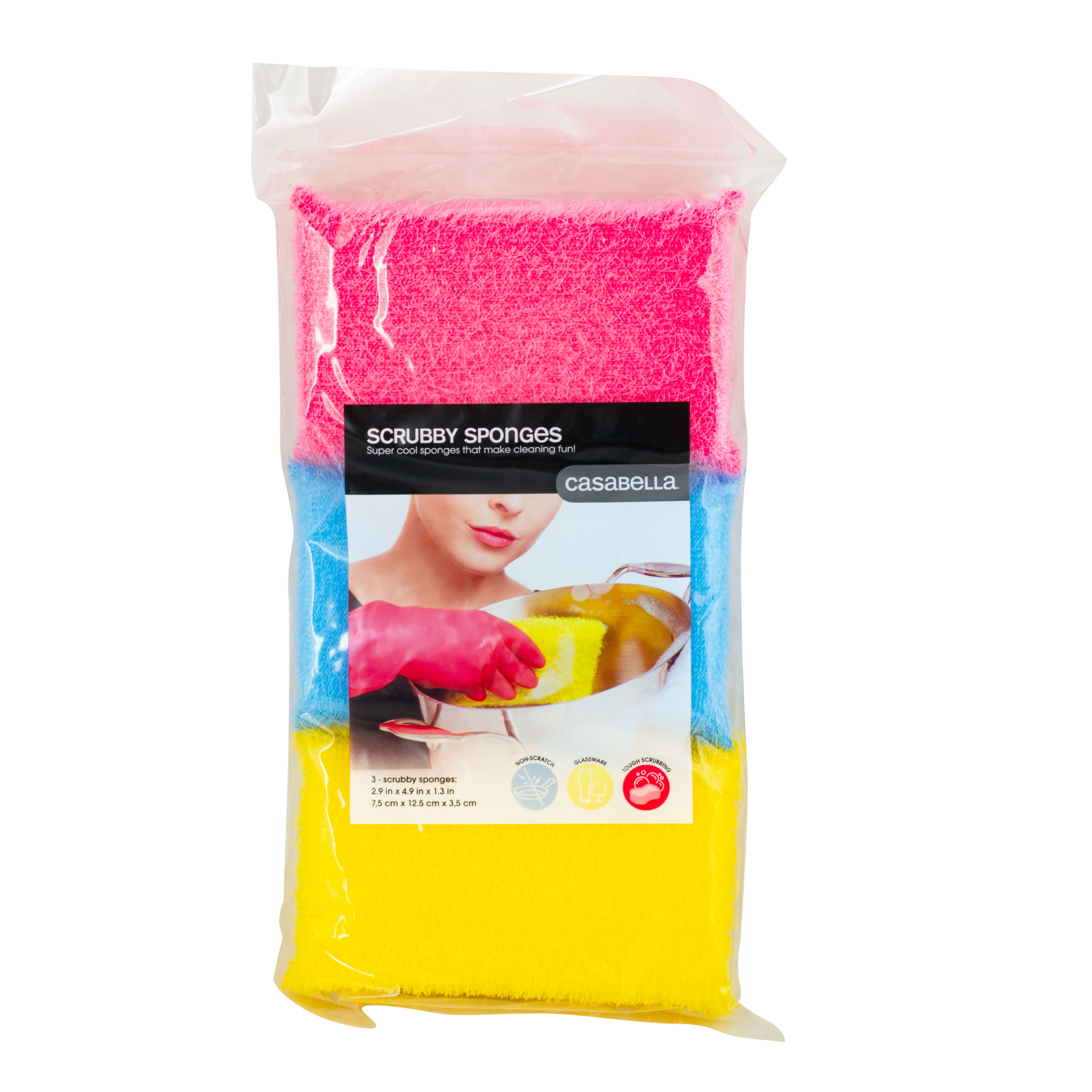 Casabella Scrub Sponge *3 Pack