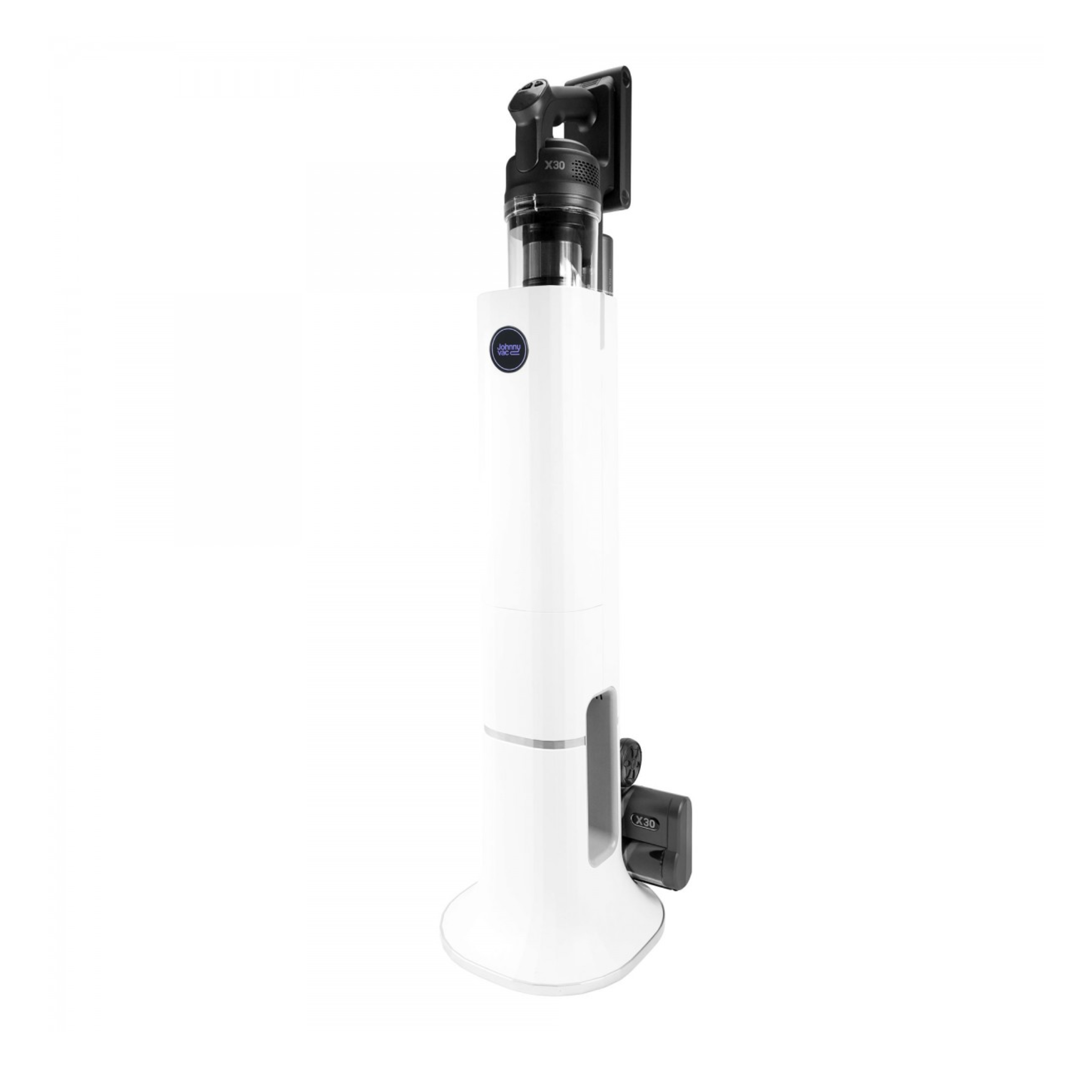 Cordless Stick Vacuum Cleaner with Charging Station - X30 - 2x 25.9 V Batteries - Charcoal