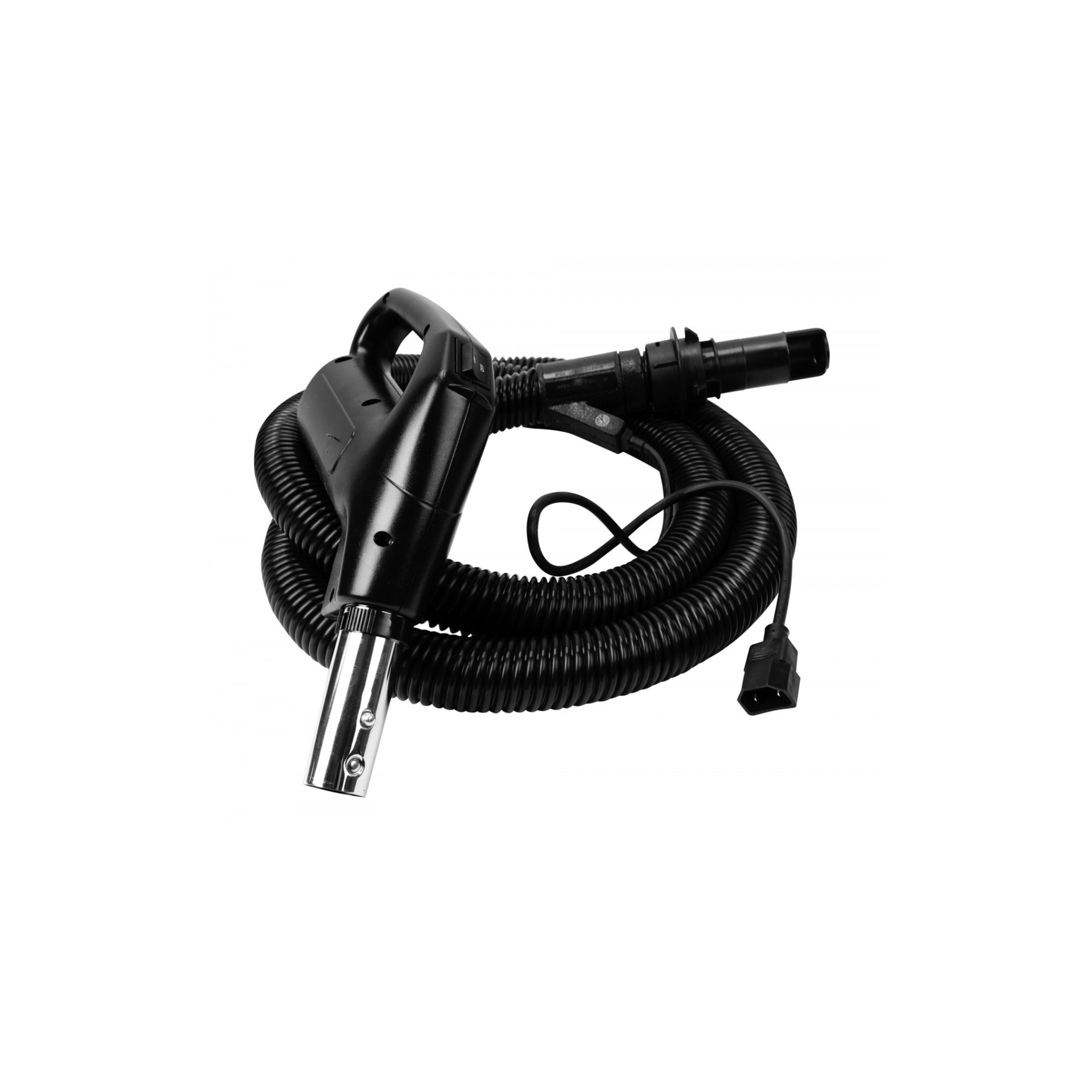 Electric vacuum cleaner hose - 2.43 m (8') - black - gas pump handle - Johnny Vac AS6