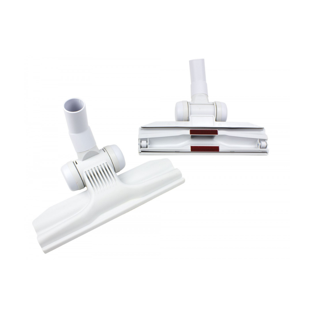 Brosse pour les planchers et tapis - 11" (27,9 cm) - 1 1/4" (32 mm) dia - profil bas - gris