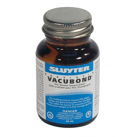 Pvc Solvent Glue -  60 ml - Clear - for Central Vacuum