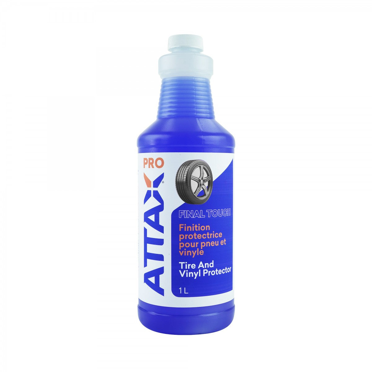 Finition protectrice pour pneus et vinyle - antistatique - 1 L (33,8 oz) - Attax® Pro
