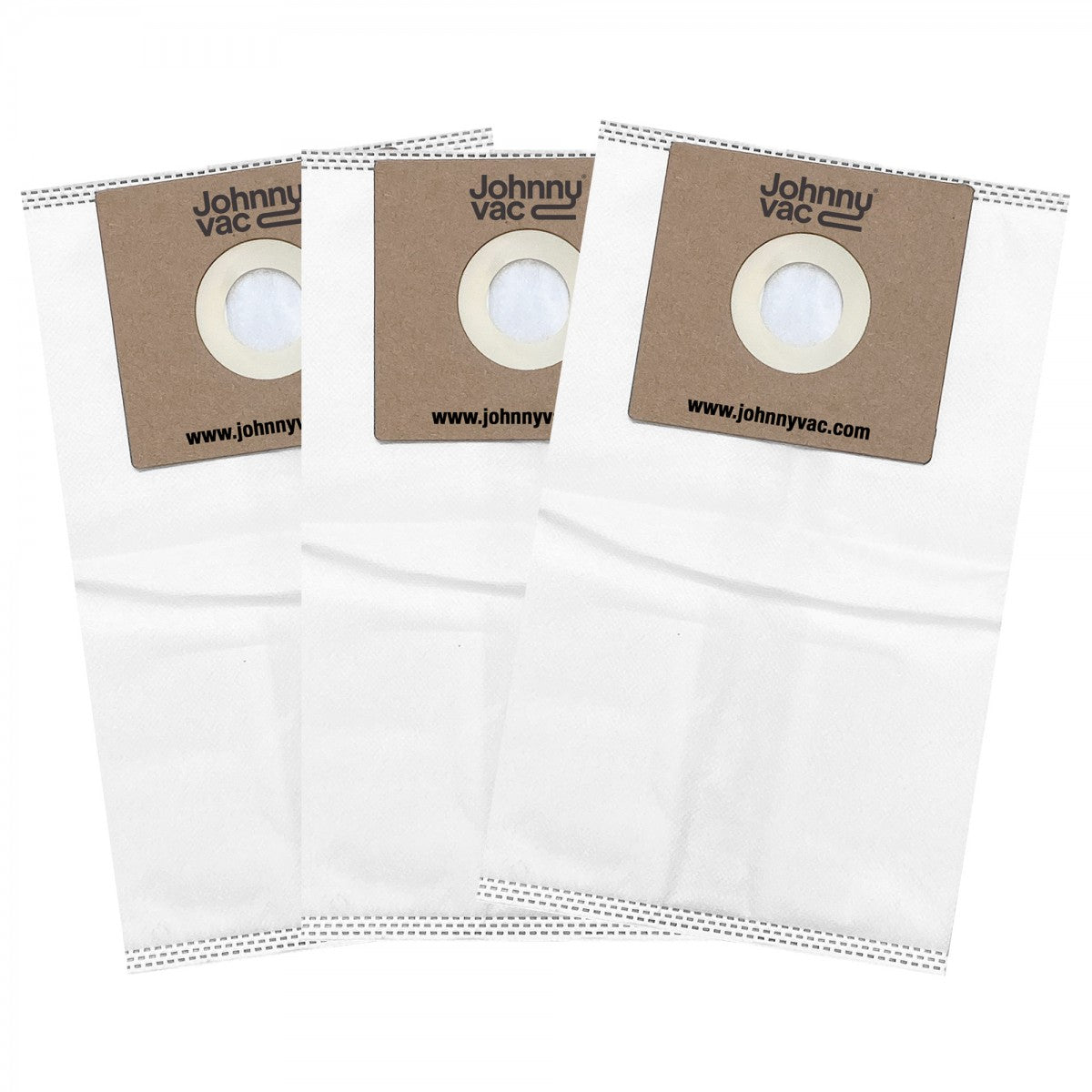 HEPA Microfilter Vacuum Bag for Johnny Vac Hydrogen - Pack of 3 Bags