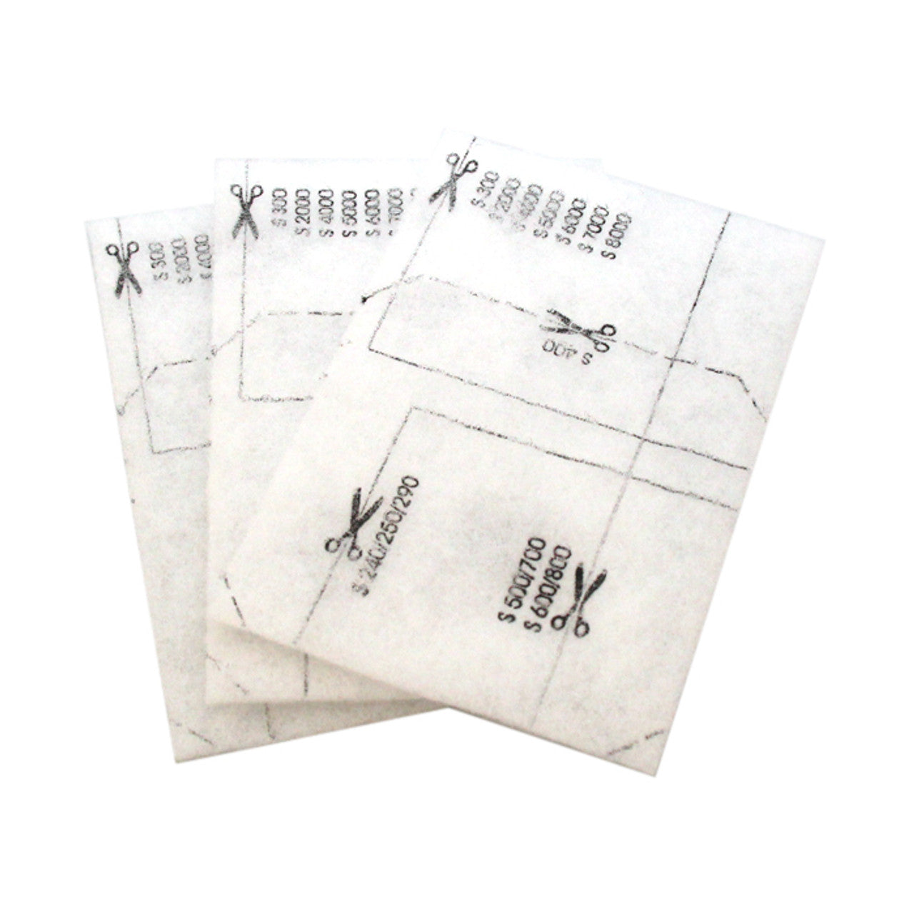 Miele Pre Motor Vacuum Filter 3pk. 6713110