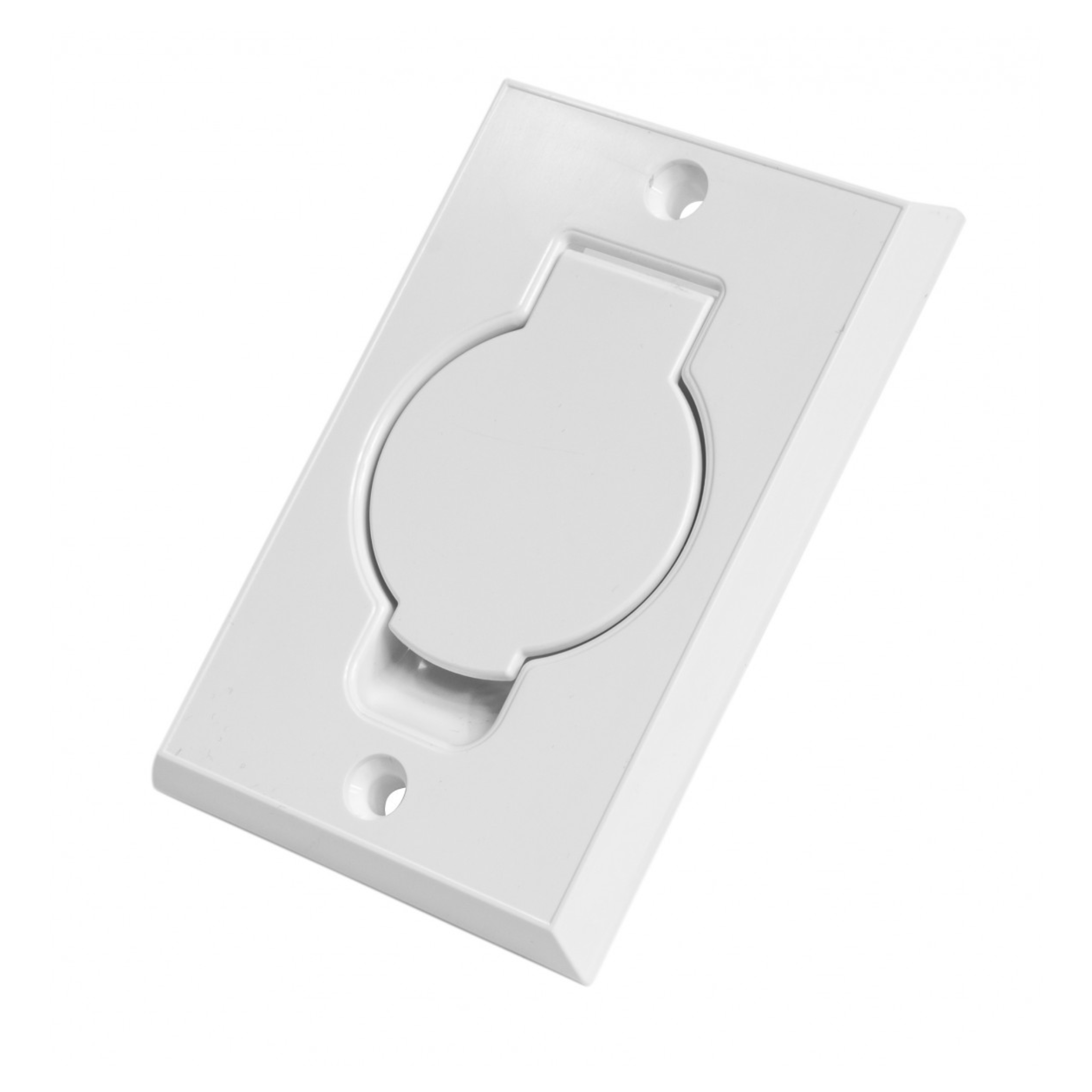 Inlet Valve - for Central Vaccum Installation - White