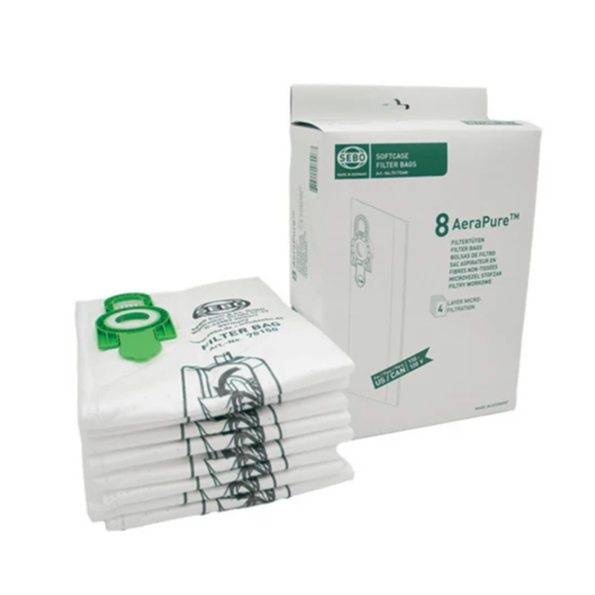 Sacs filtrants SEBO SOFTCASE CE12