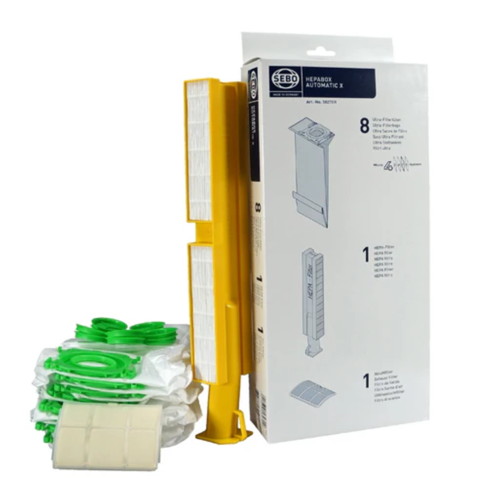 Boîte de service HEPA SEBO X4/X5