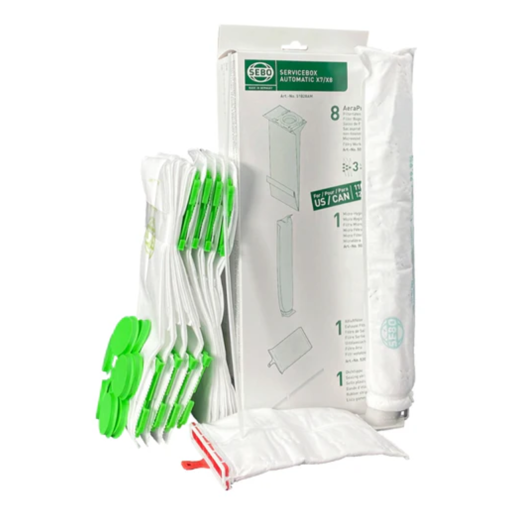 Boîte de service SEBO X7/X8