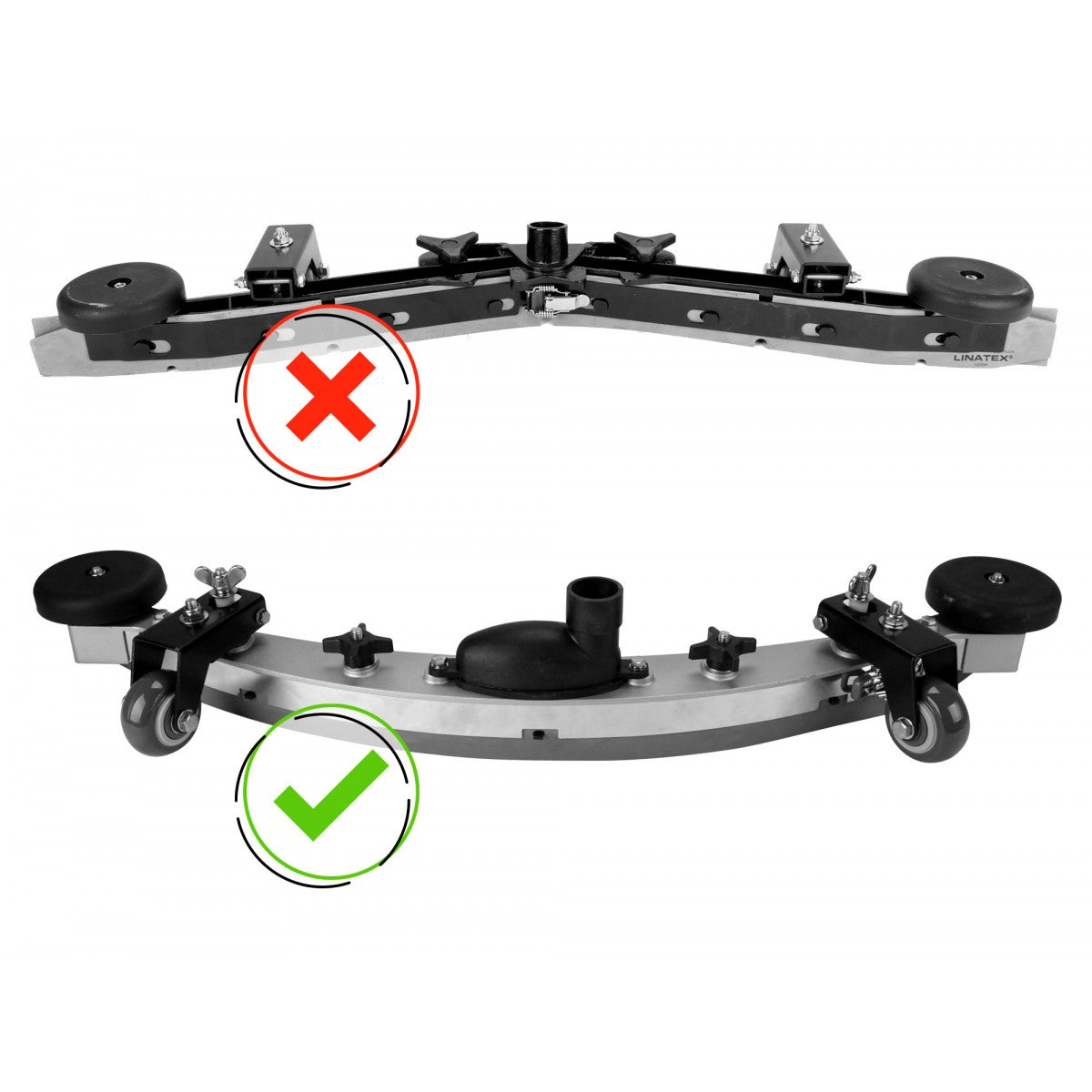Rear Replacement Rubber Squeegee Blade - for JVC50BCN, JVC56BTN and JVC56RIDERN Autoscrubbers