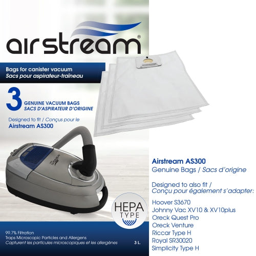 Sacs H.E.P.A AS300 AirStream