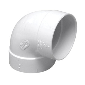 RACCORD 90 DEGRES COURT BLANC