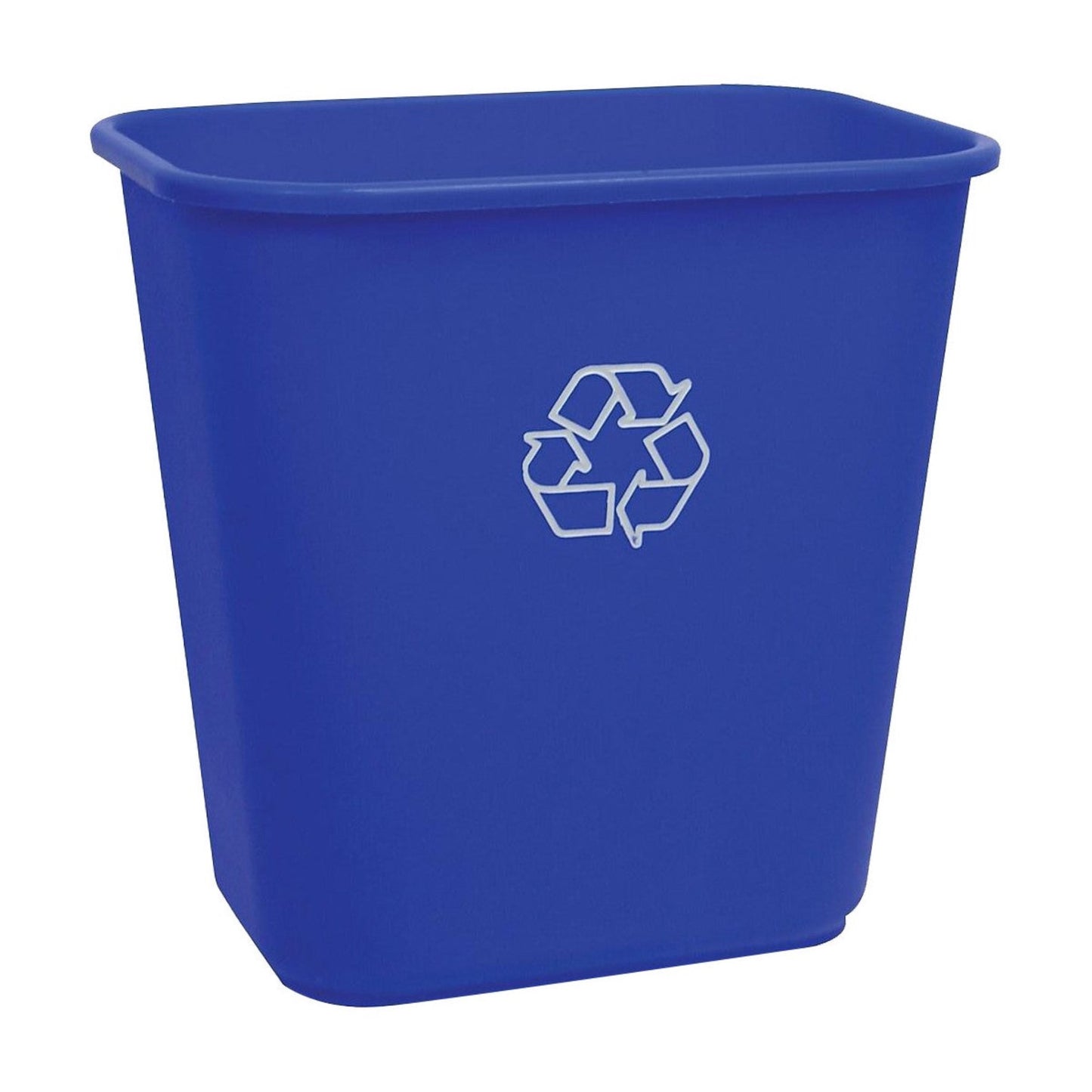 Recycling bin - 26 L (5.7 gal) capacity - lightweight - Blue