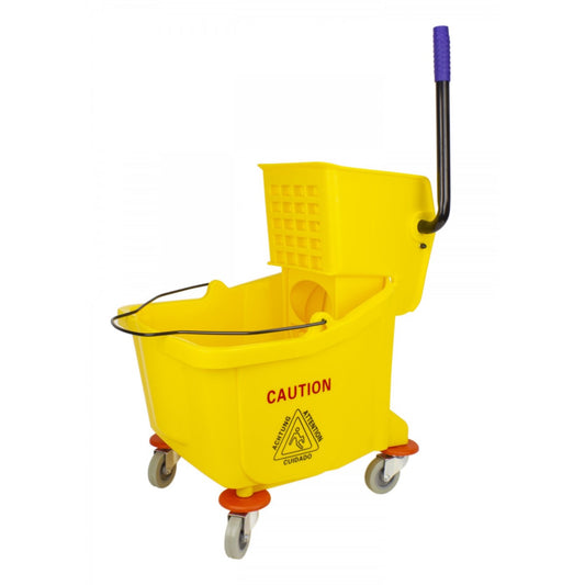 Side-Press Bucket and Wrench Combo - 9.4 gal (36 L) - Yellow