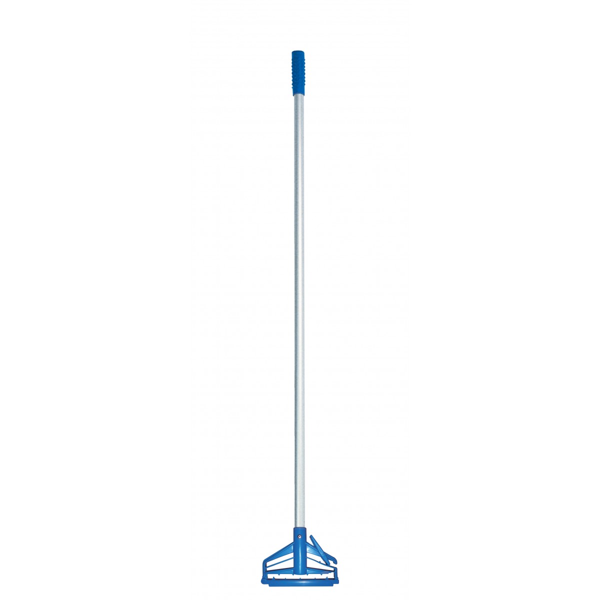 Manche en métal à déclenchement rapide pour vadrouille - 4' (1,2 m) - Bleu