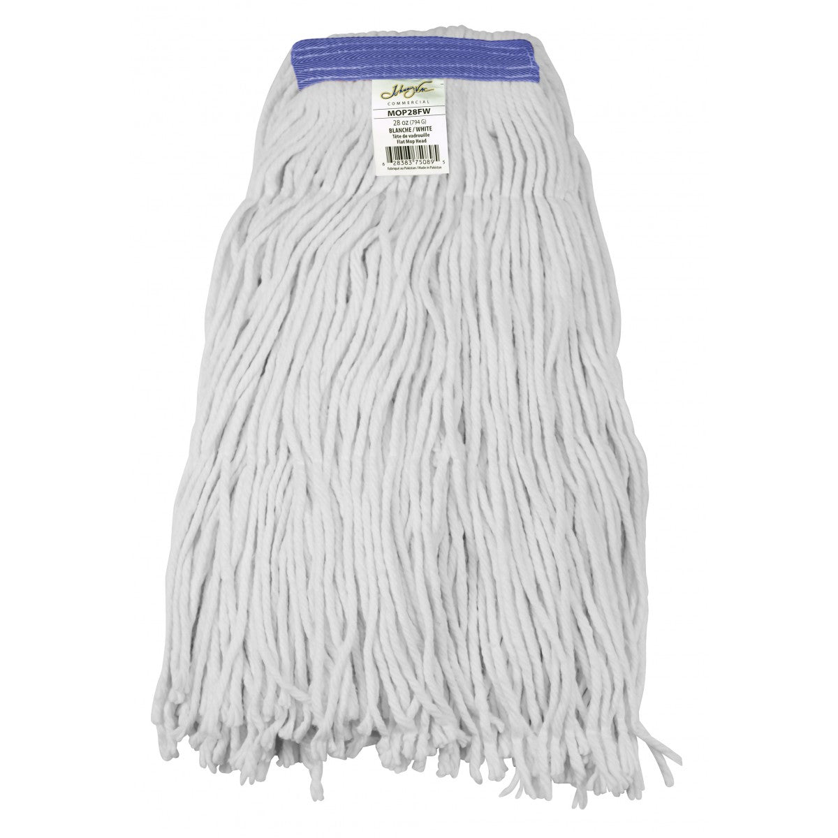 Replacement Synthetic Mop/Mop Head - (28 oz) - White 